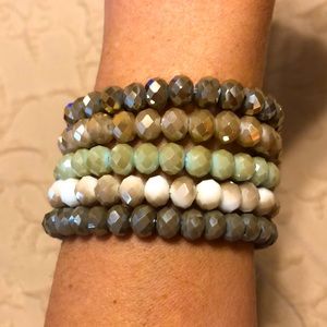 Neutral Bracelet Stack